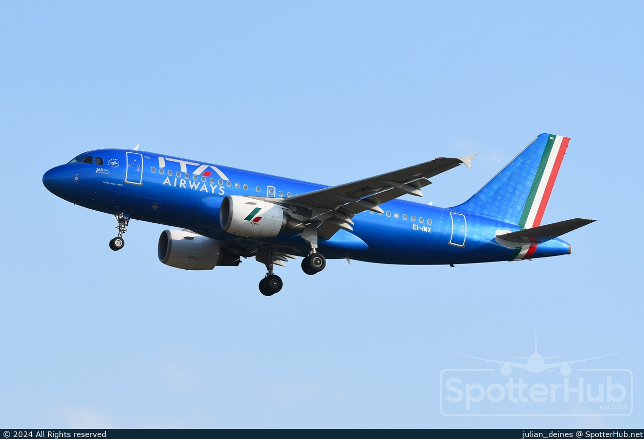Photo of EI-IMX - Airbus A319-111 operated by ITA Airways