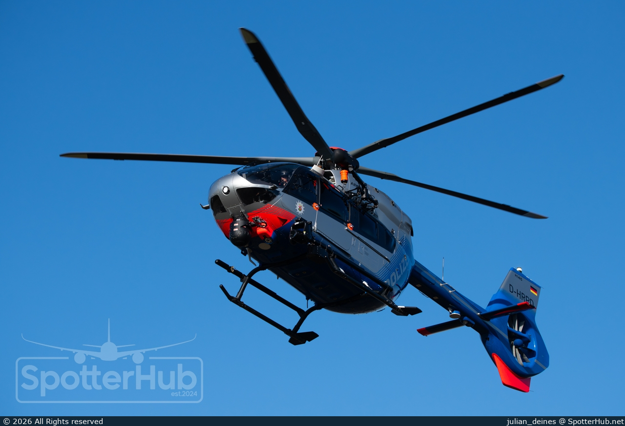 Photo of D-HRPD - Airbus Helicopters H145 operated by German Police - Hubschrauberstaffel Rheinland-Pfalz