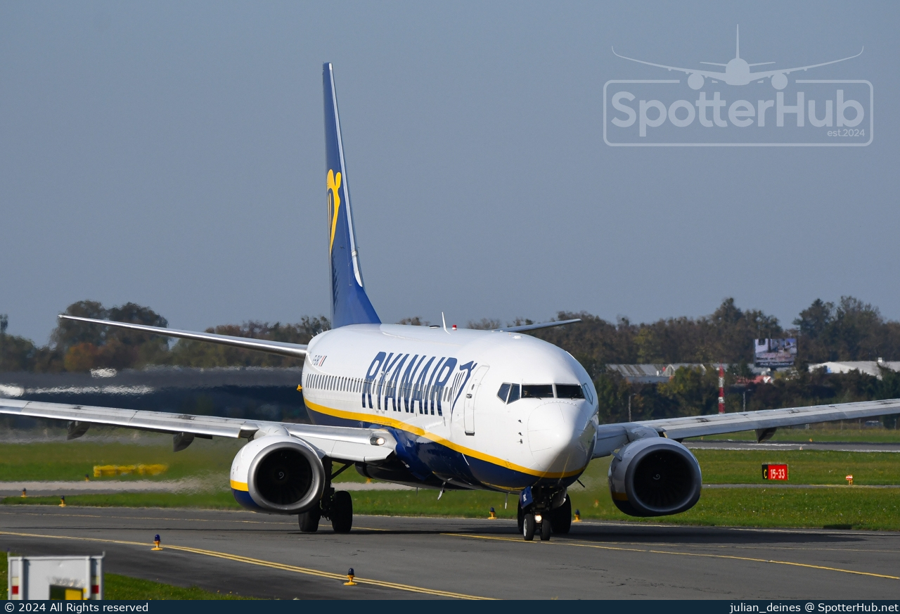 Photo of EI-DHC - Boeing 737-8AS operated by Ryanair