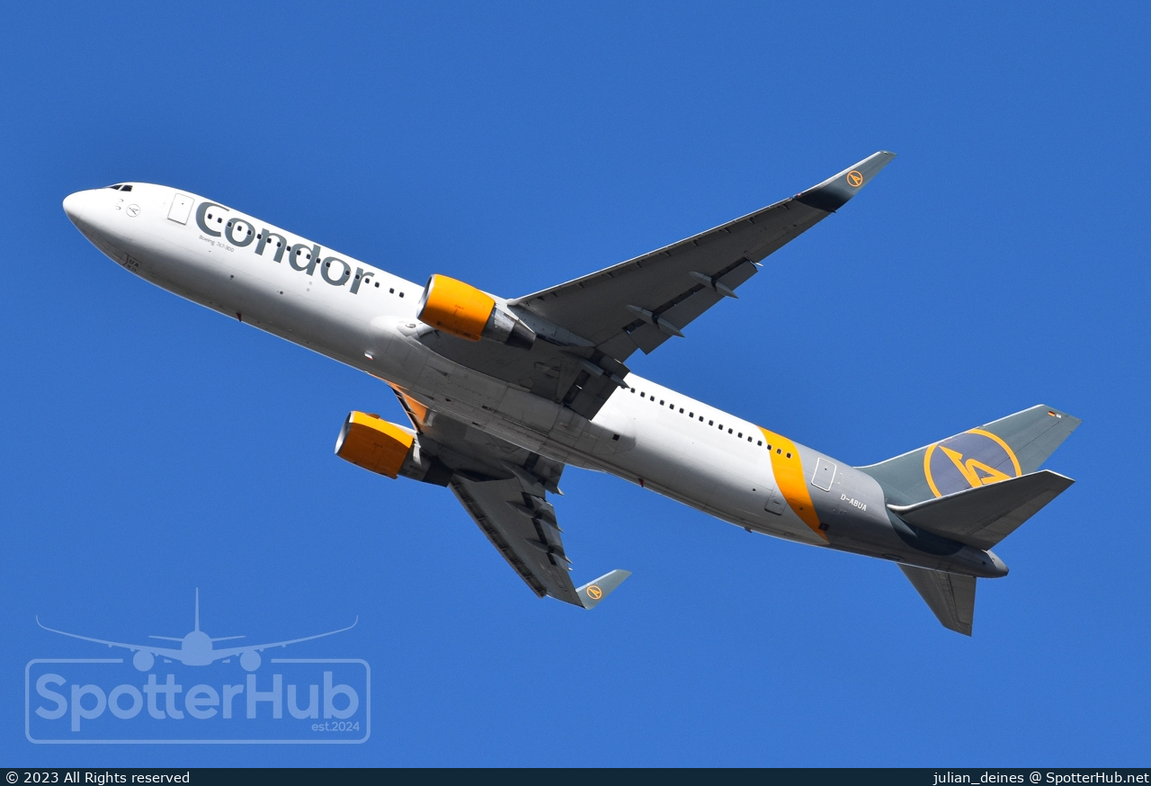 Photo of D-ABUA - Boeing 767-330(ER) operated by Condor