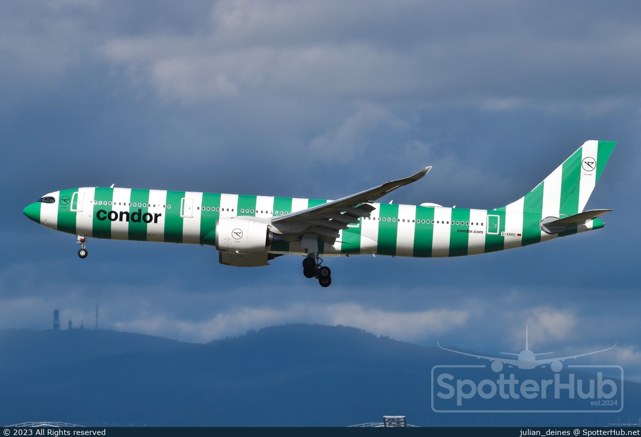 Photo of D-ANRD - Airbus A330-941 operated by Condor