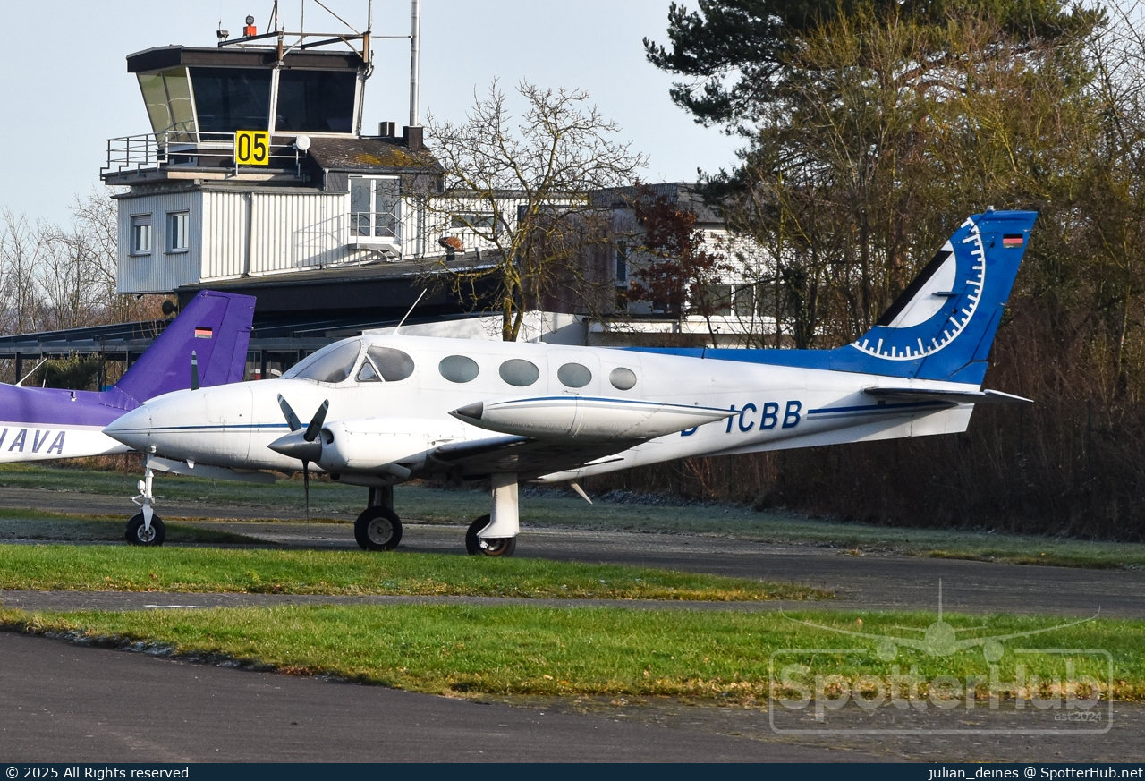 Photo of D-ICBB - Cessna 340A operated by Aerodata Flight Inspection