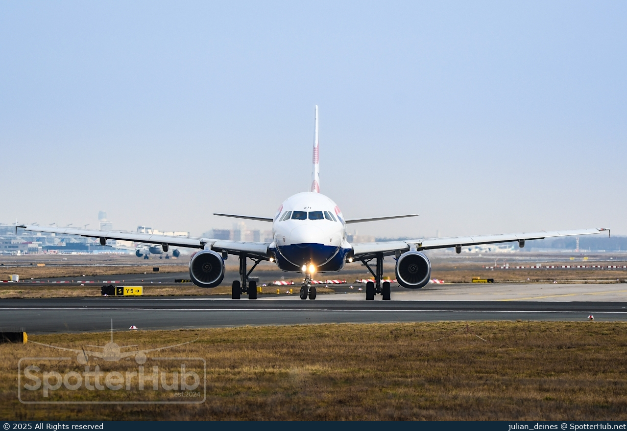 Photo of G-EUUT - Airbus A320-232 operated by British Airways