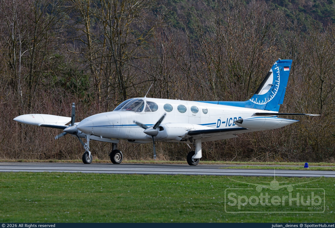 Photo of D-ICBB - Cessna 340A operated by Aerodata Flight Inspection