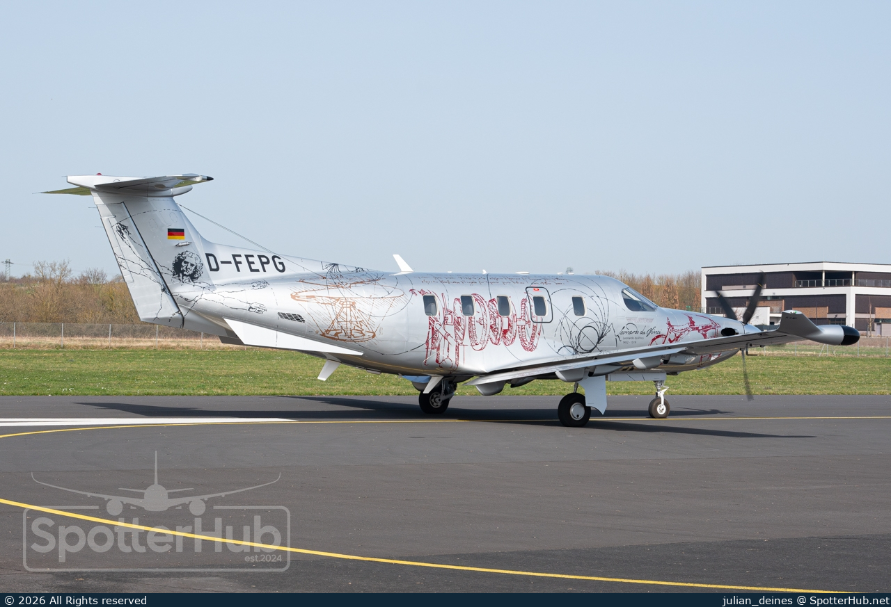 Photo of D-FEPG - Pilatus PC-12 NGX operated by Private