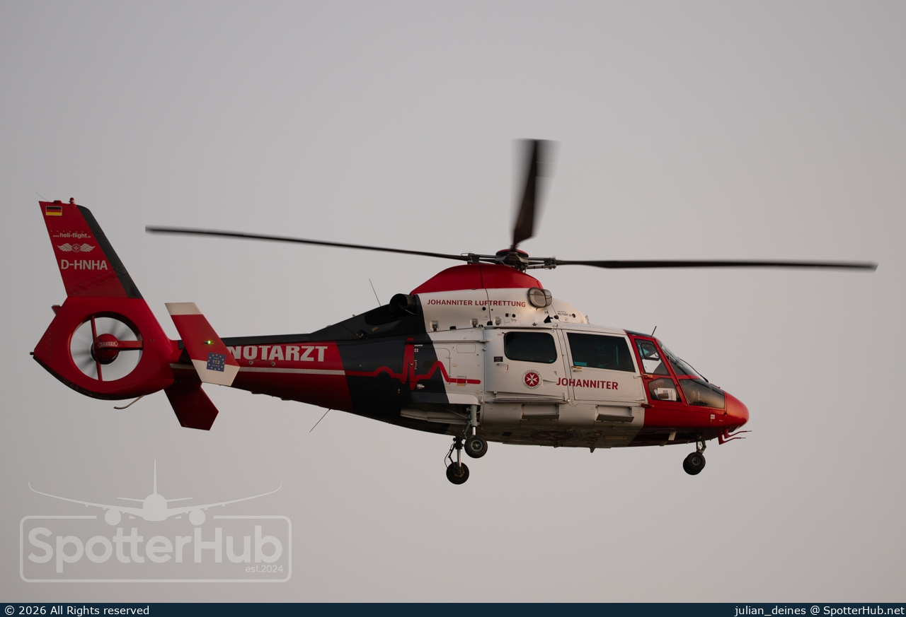 Photo of D-HNHA - Aérospatiale AS365N3 Dauphin 2 operated by Johanniter Luftrettung (opb Heli-Flight)