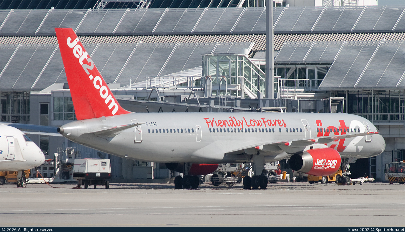 Photo of G-LSAG - Boeing 757-21B operated by Jet2