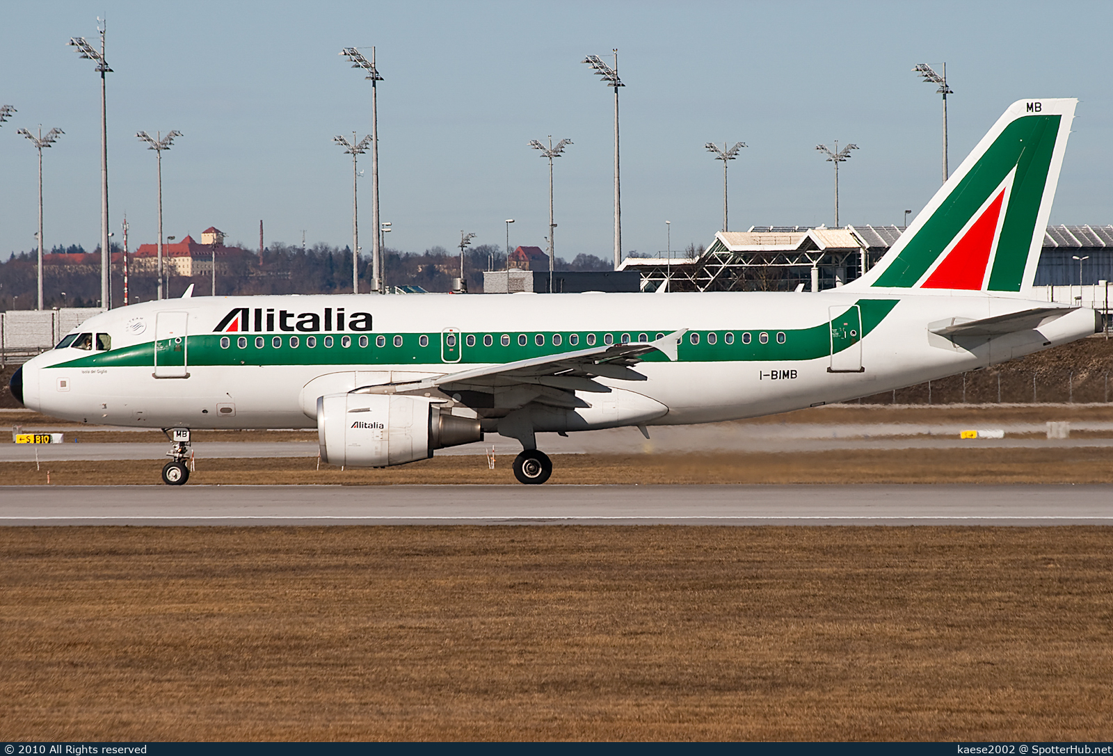 Photo of I-BIMB - Airbus A319-112 operated by Alitalia