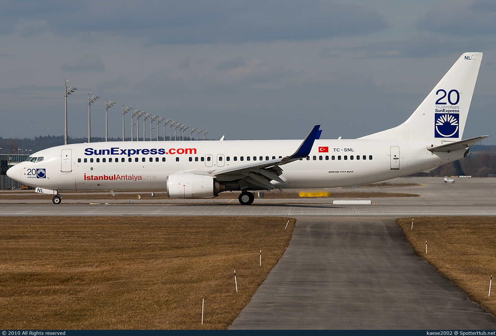 Photo of TC-SNL - Boeing 737-86N operated by SunExpress