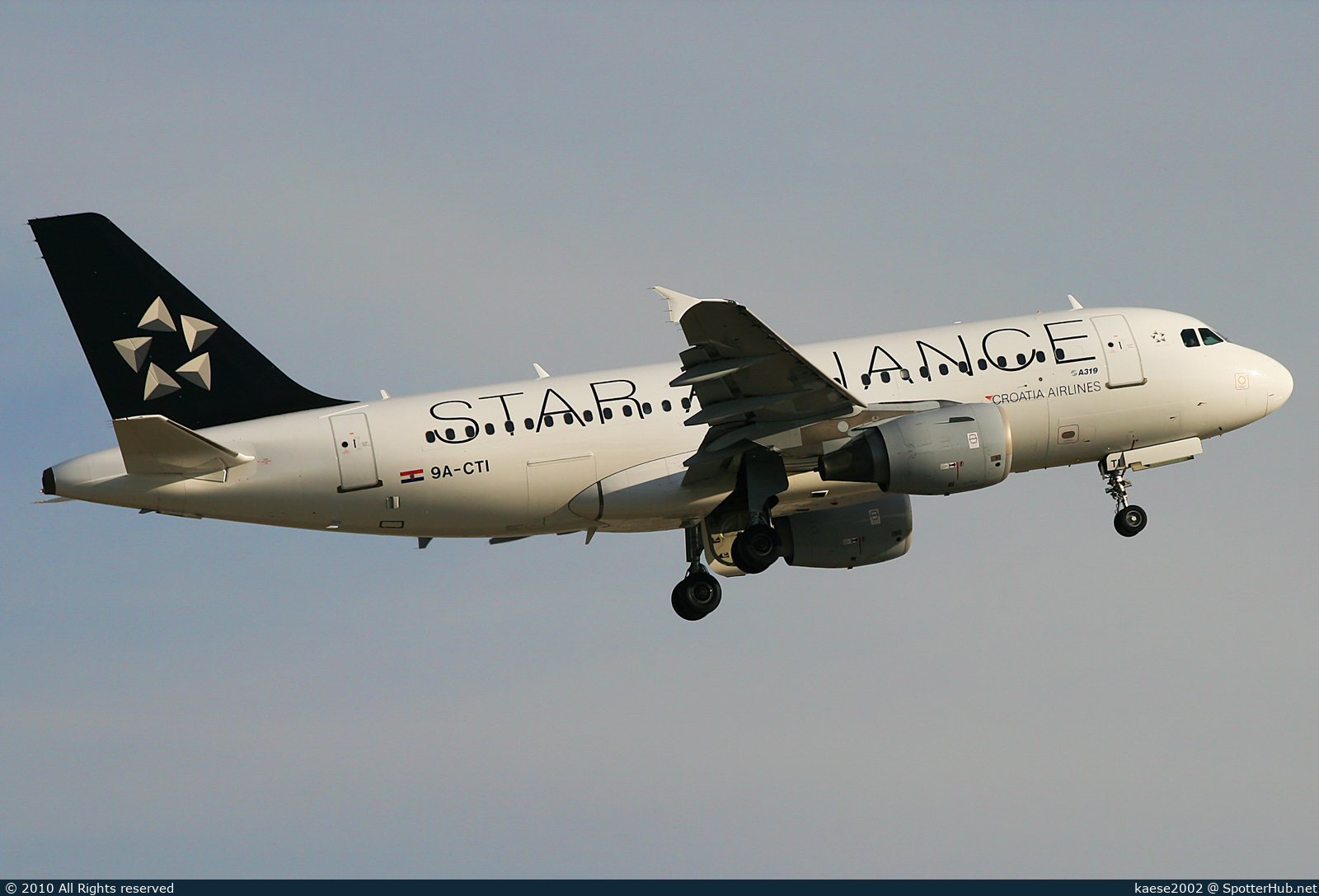 Photo of 9A-CTI - Airbus A319-112 operated by Croatia Airlines