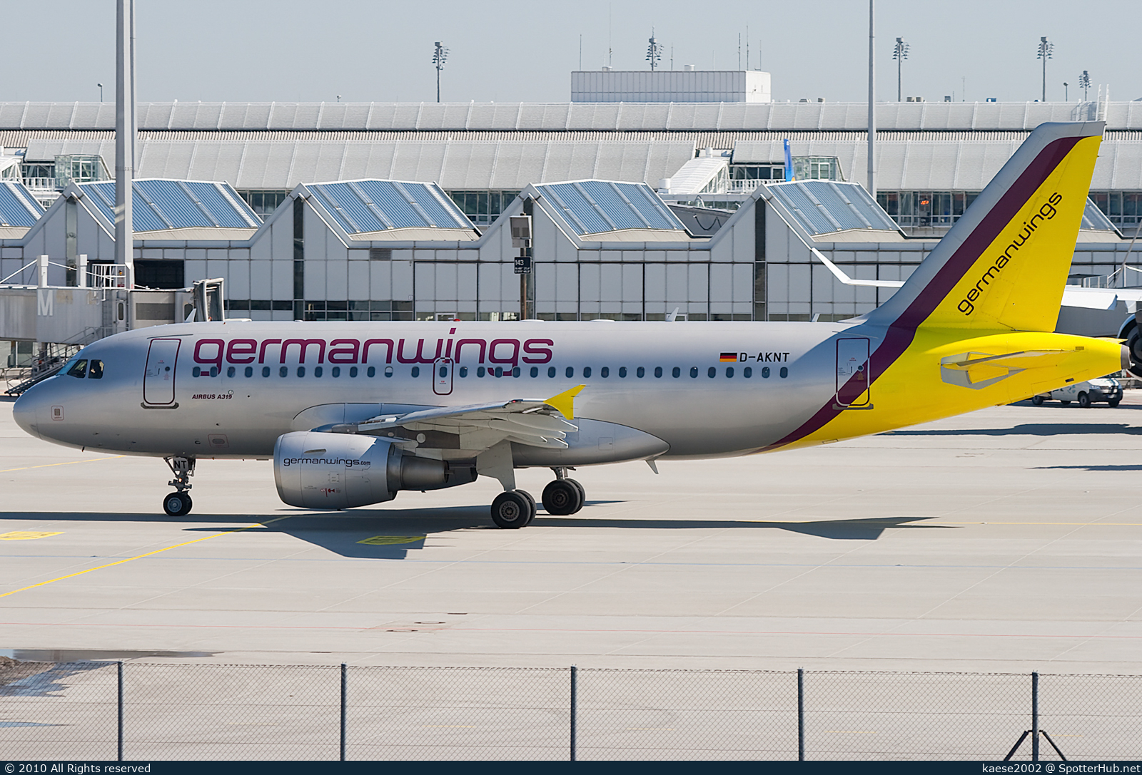 Photo of D-AKNT - Airbus A319-112 operated by Germanwings