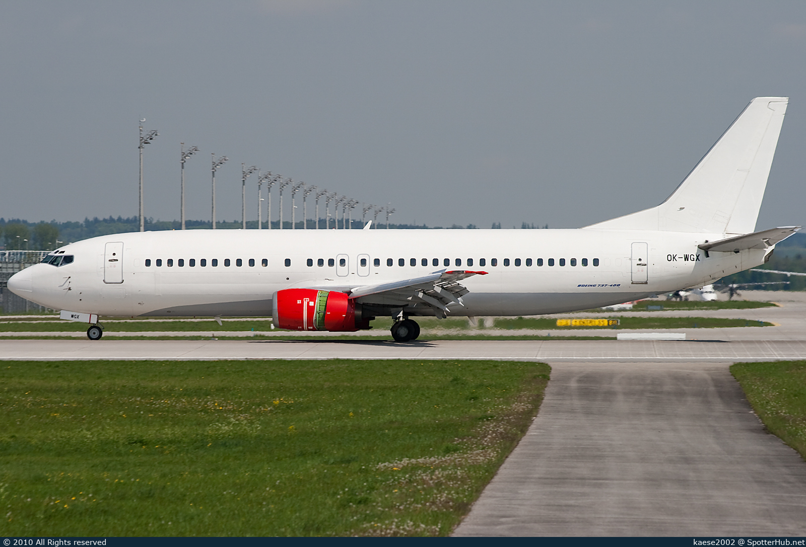 Photo of OK-WGX - Boeing 737-436 operated by CSA Czech Airlines