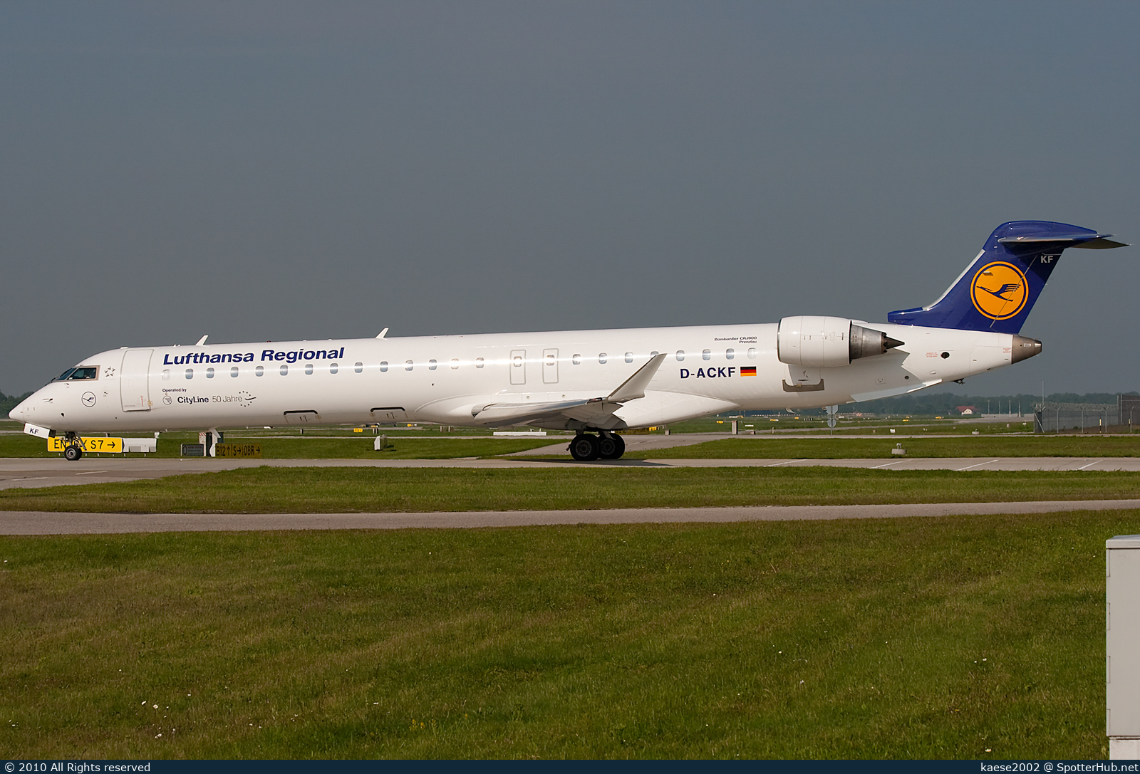 Photo of D-ACKF - Bombardier CRJ-900LR operated by Lufthansa CityLine