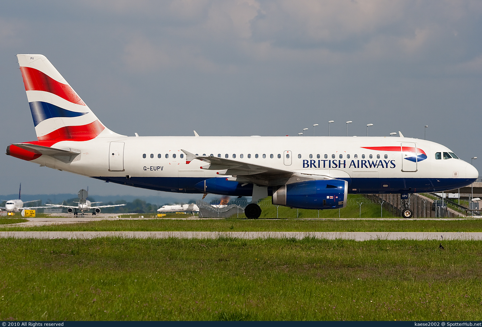 Photo of G-EUPV - Airbus A319-131 operated by British Airways