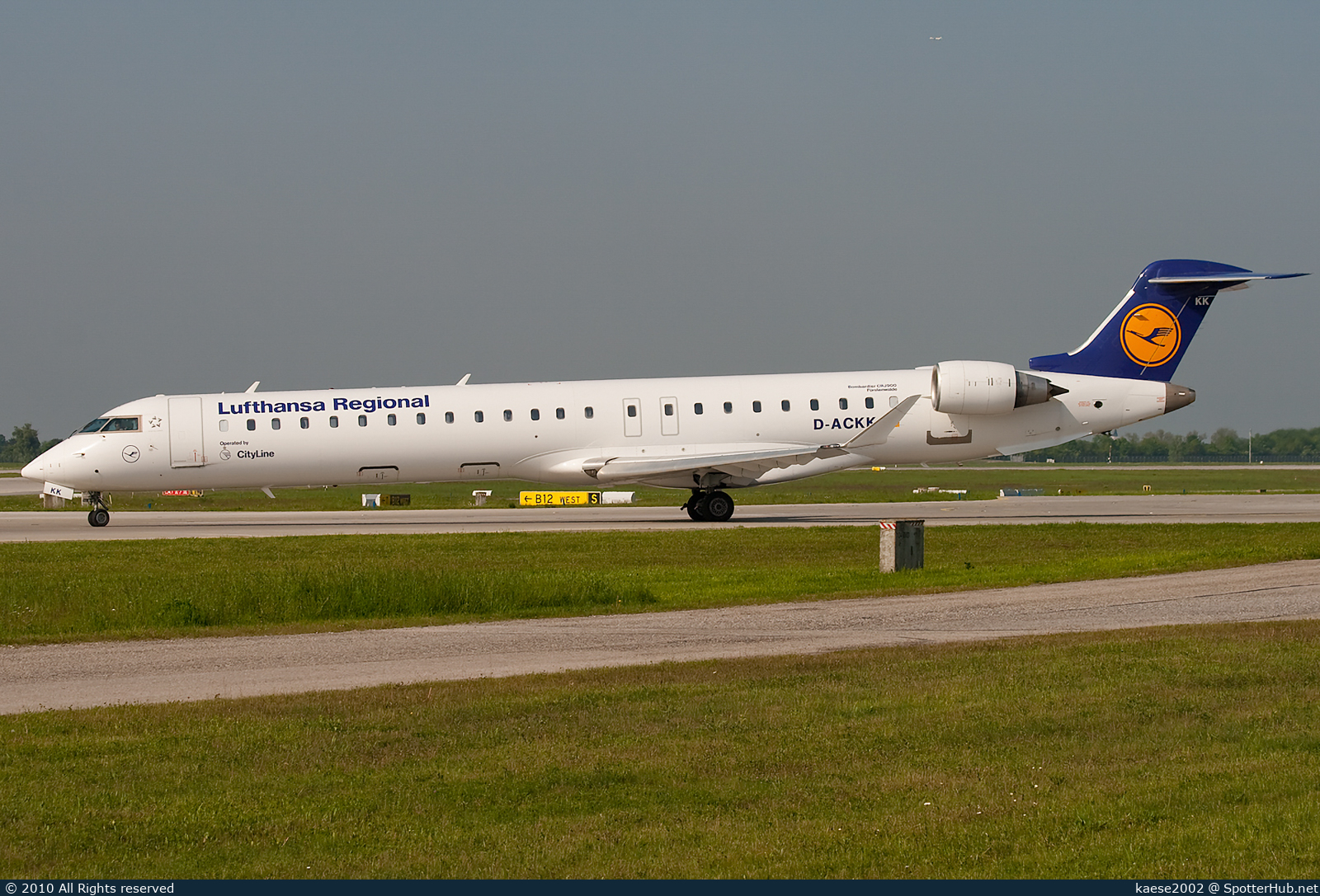 Photo of D-ACKK - Bombardier CRJ-900LR operated by Lufthansa CityLine