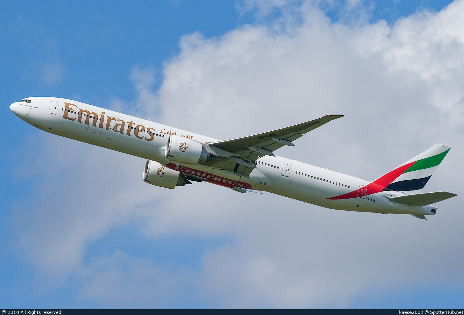 Photo of A6-EBE - Boeing 777-36N(ER) operated by Emirates