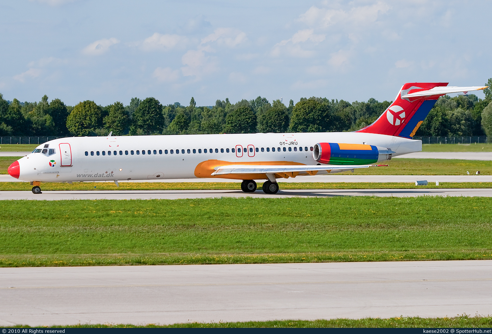 Photo of OY-JRU - McDonnell Douglas MD-87 operated by DAT Danish Air Transport