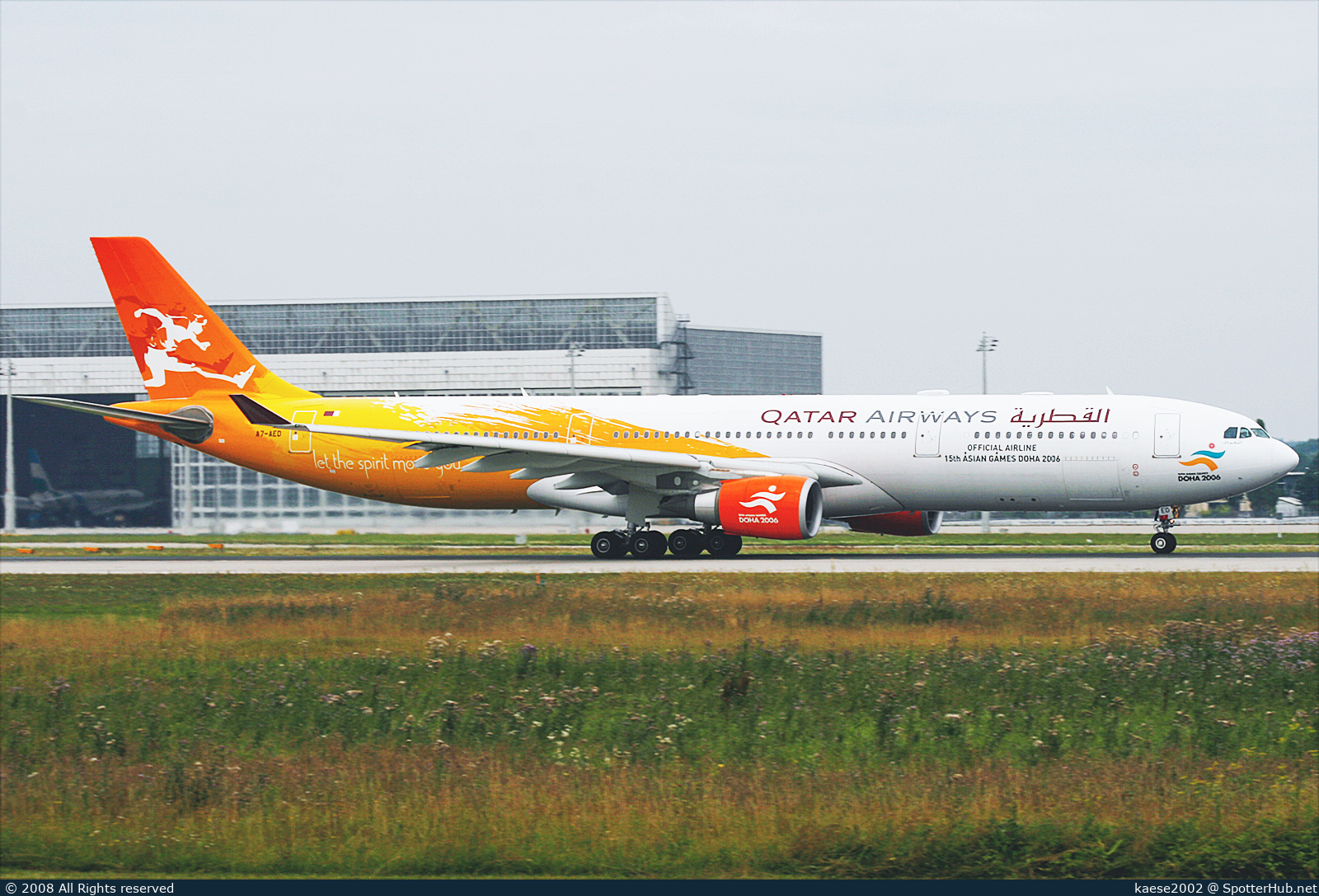 Photo of A7-AED - Airbus A330-302 operated by Qatar Airways