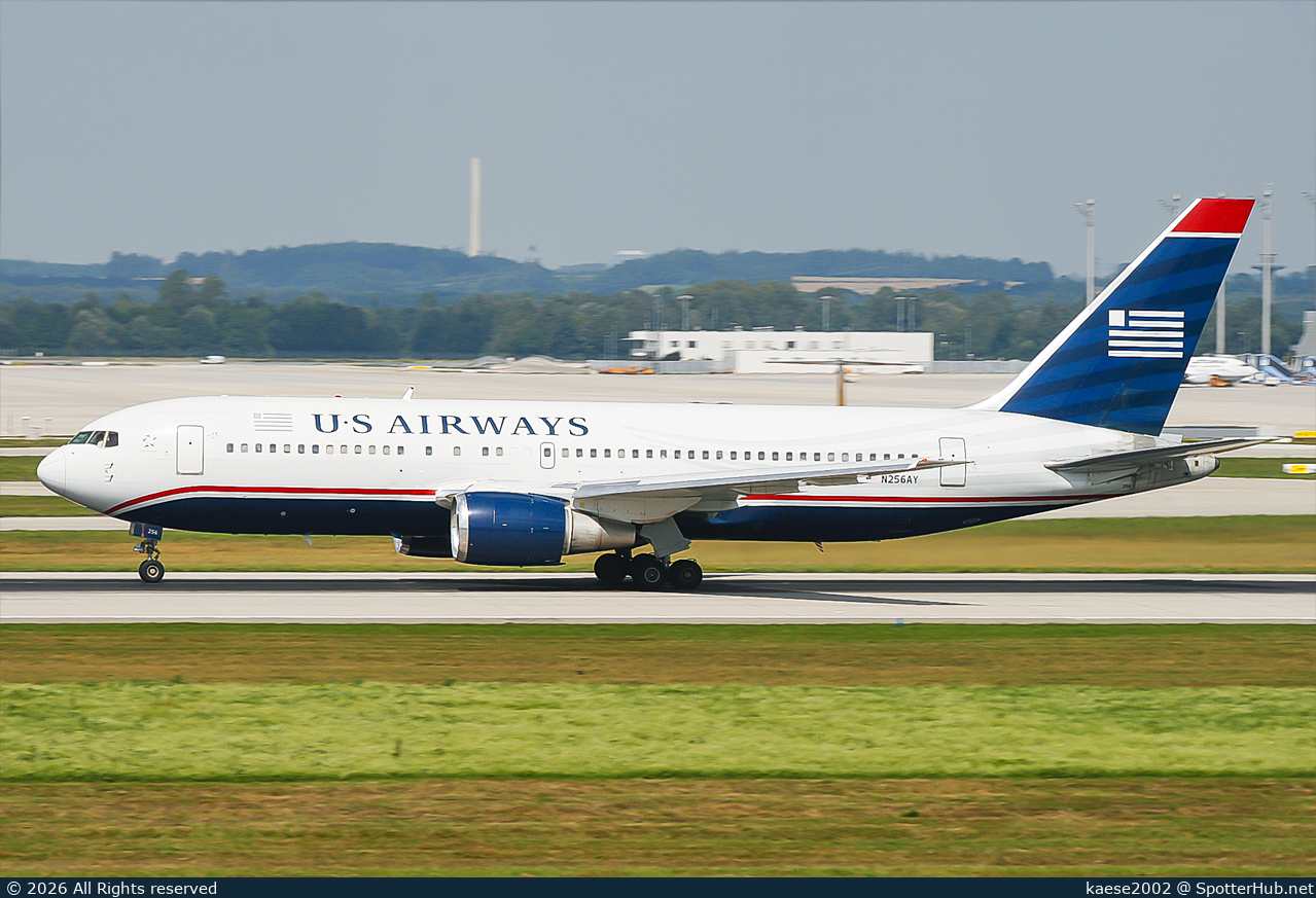 Photo of N256AY - Boeing 767-2B7(ER) operated by US Airways