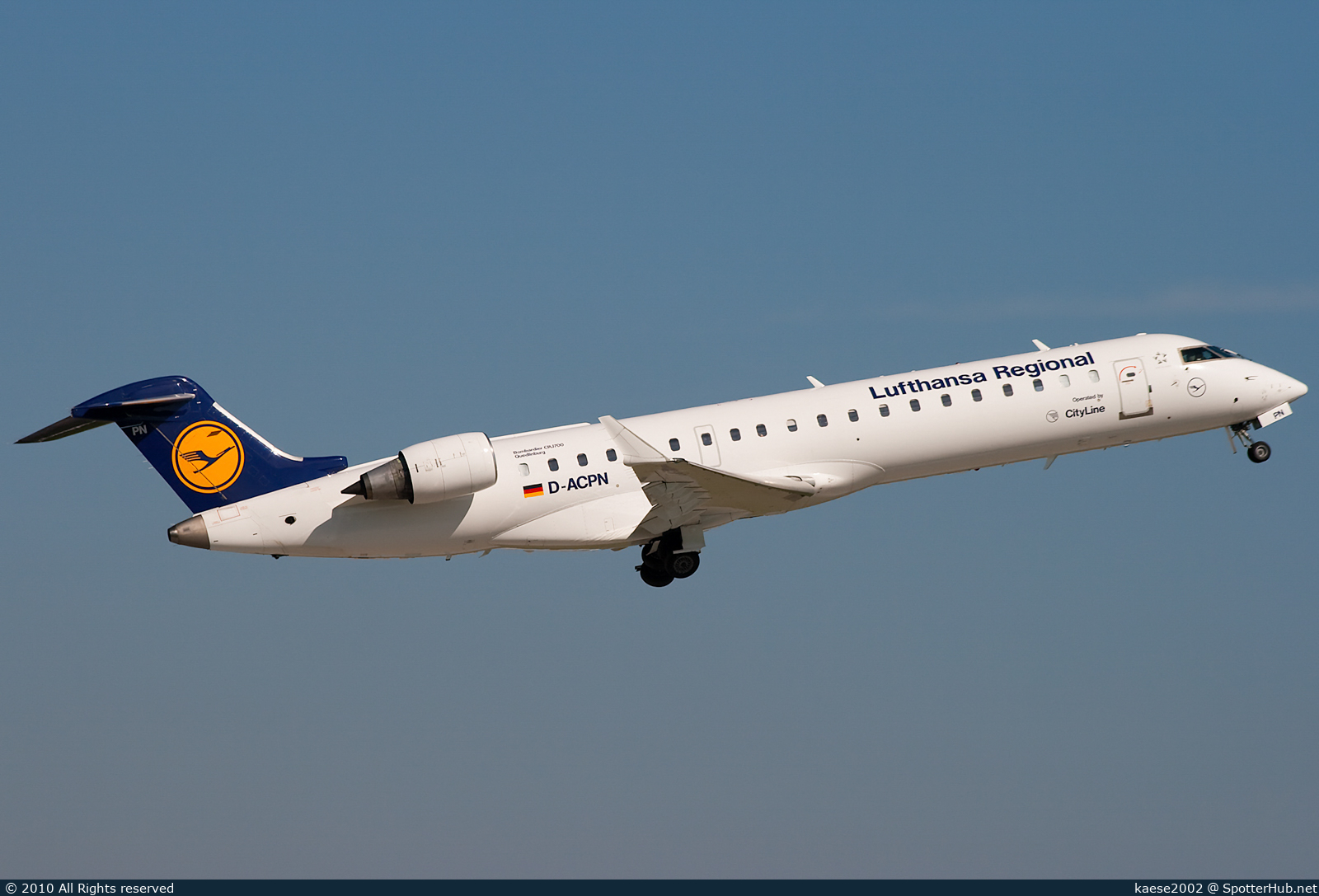 Photo of D-ACPN - Bombardier CRJ-701ER operated by Lufthansa CityLine