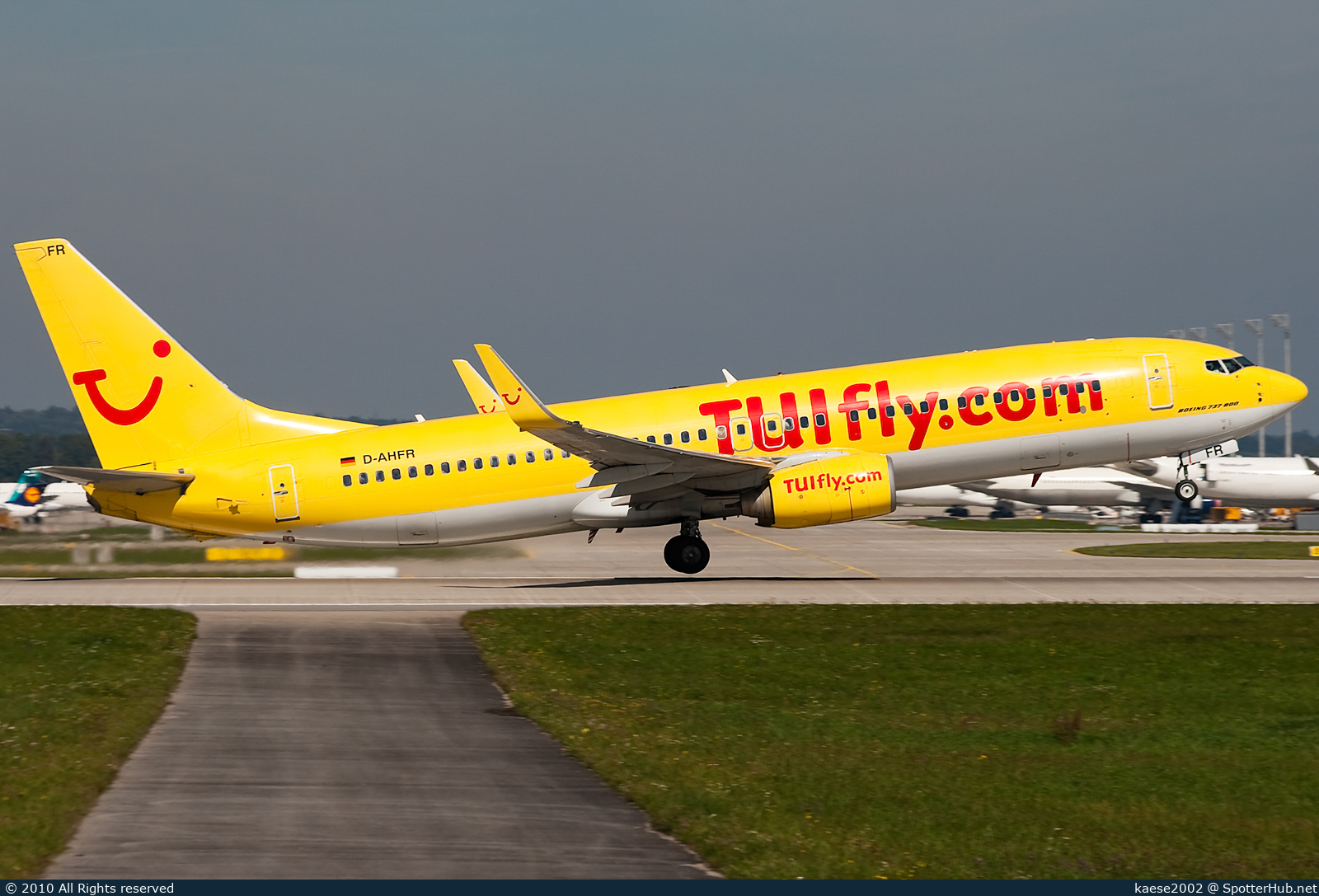 Photo of D-AHFR - Boeing 737-8K5 operated by TUIfly
