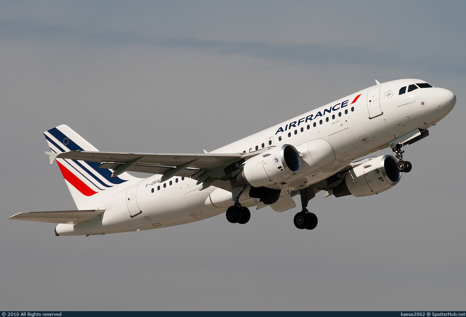 Photo of F-GRXF - Airbus A319-111 operated by Air France