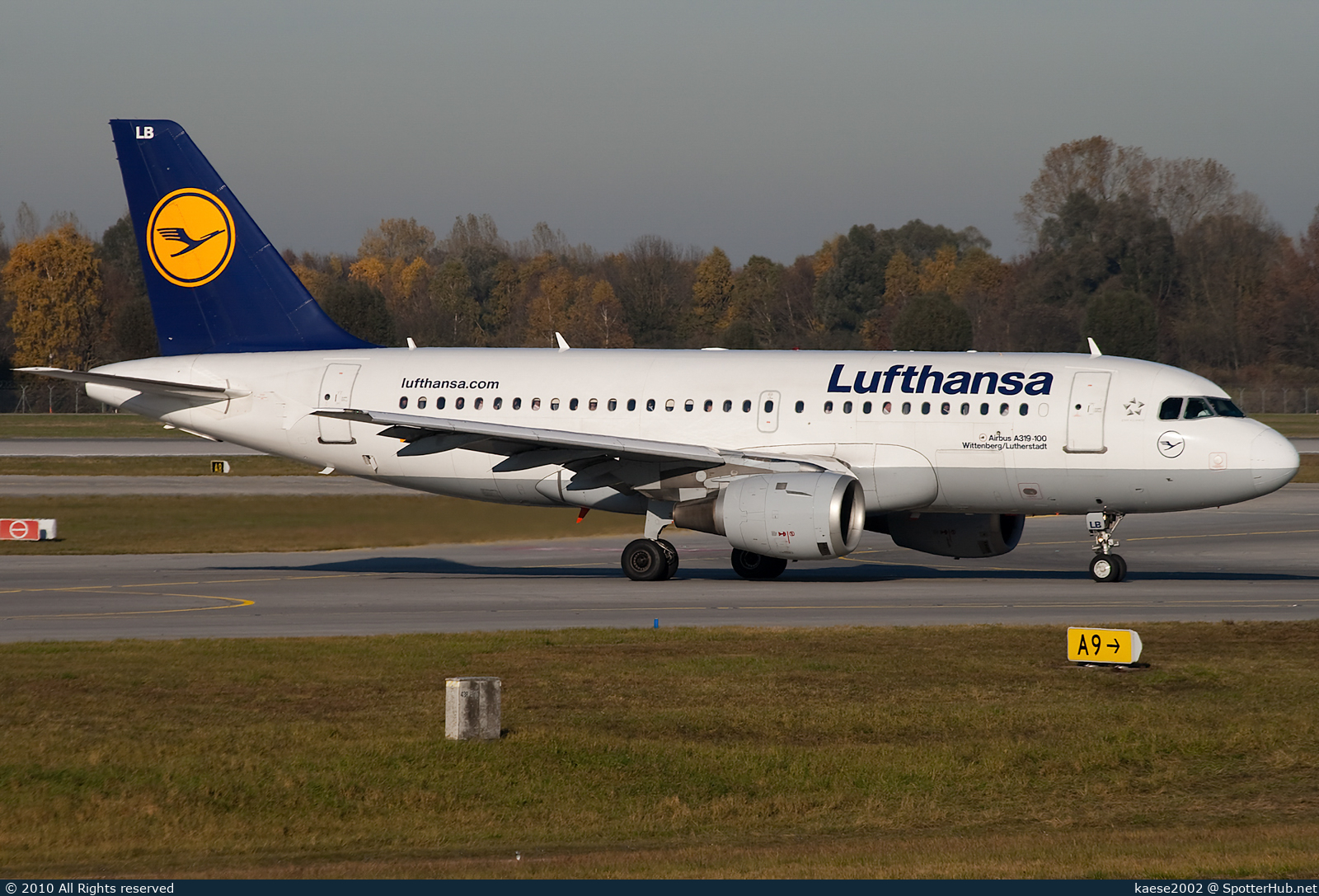 Photo of D-AILB - Airbus A319-114 operated by Lufthansa