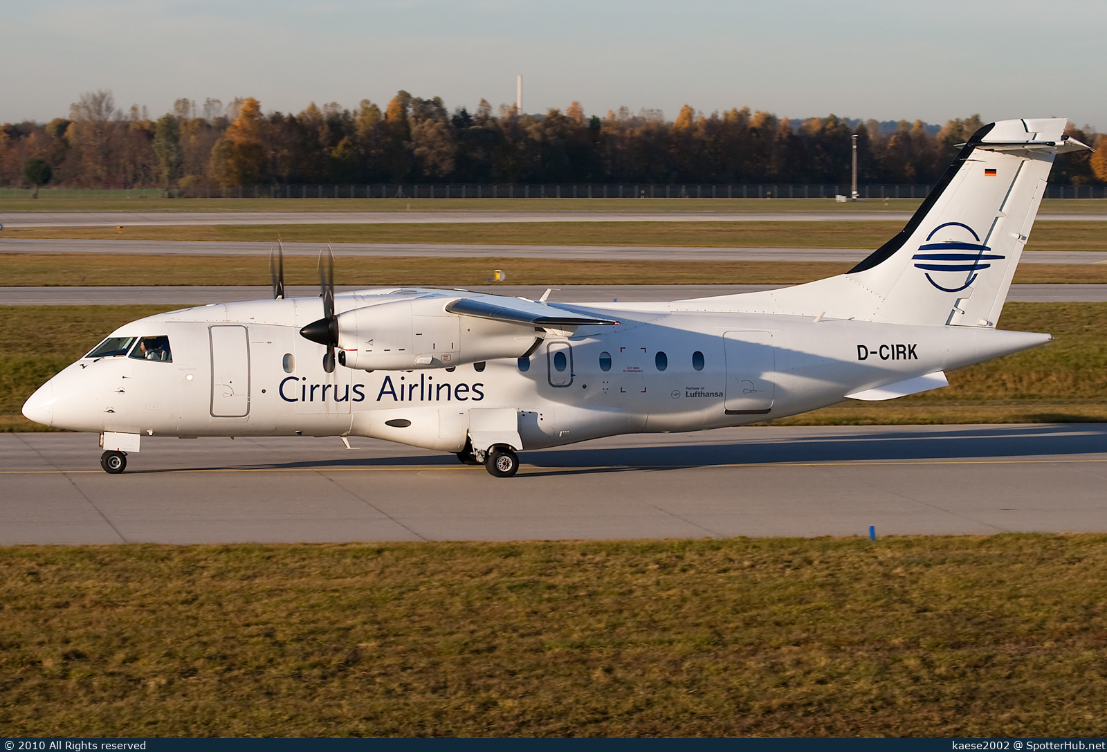Photo of D-CIRK - Dornier 328-120 operated by Cirrus Airlines