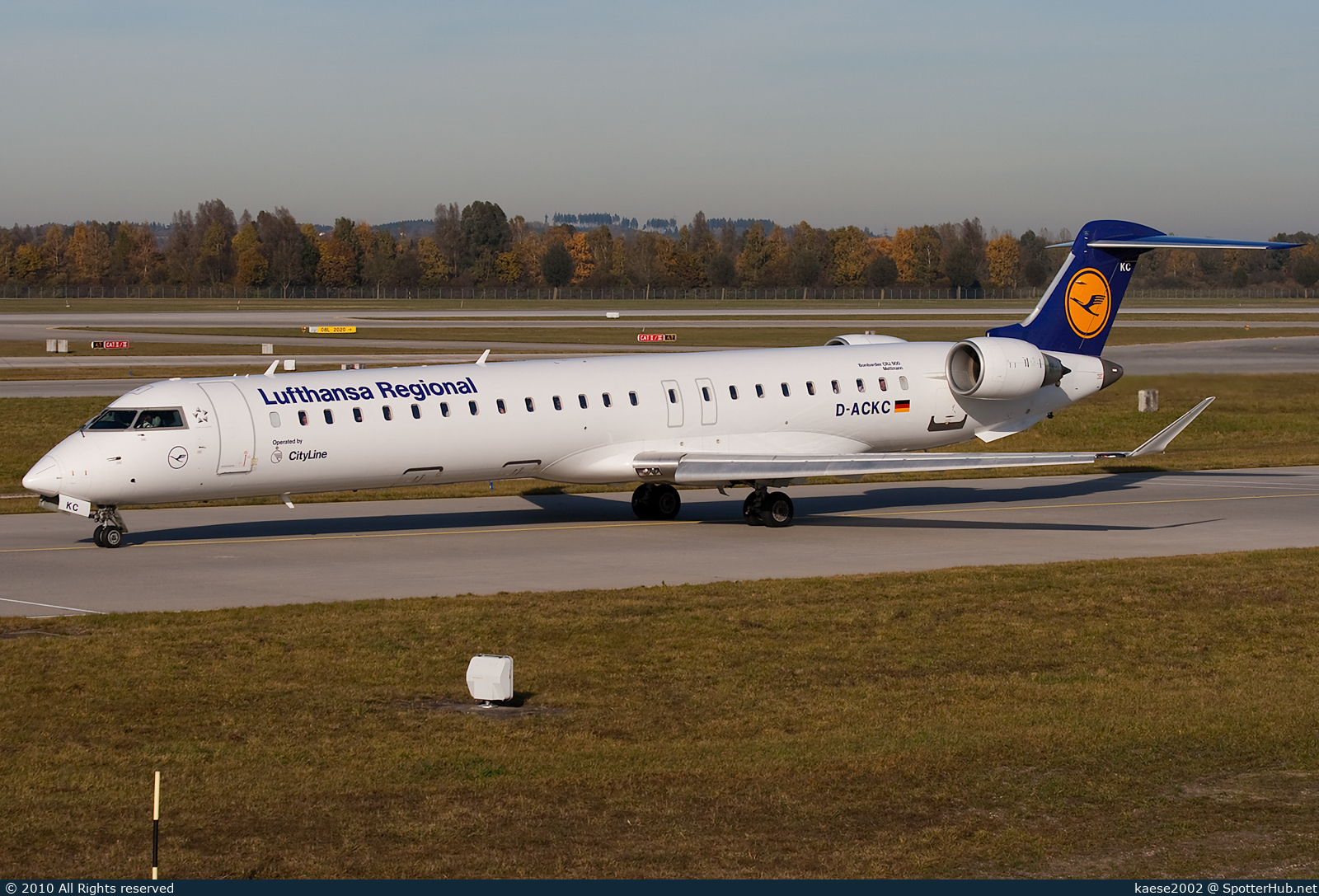 Photo of D-ACKC - Bombardier CRJ-900LR operated by Lufthansa CityLine