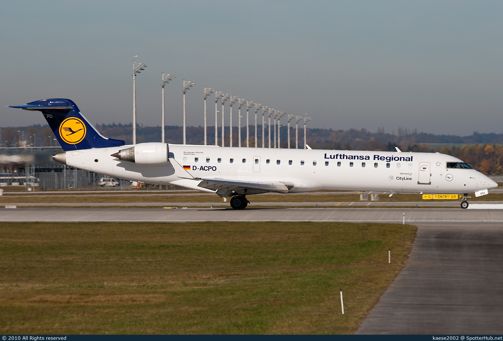 Photo of D-ACPO - Bombardier CRJ-701ER operated by Lufthansa CityLine