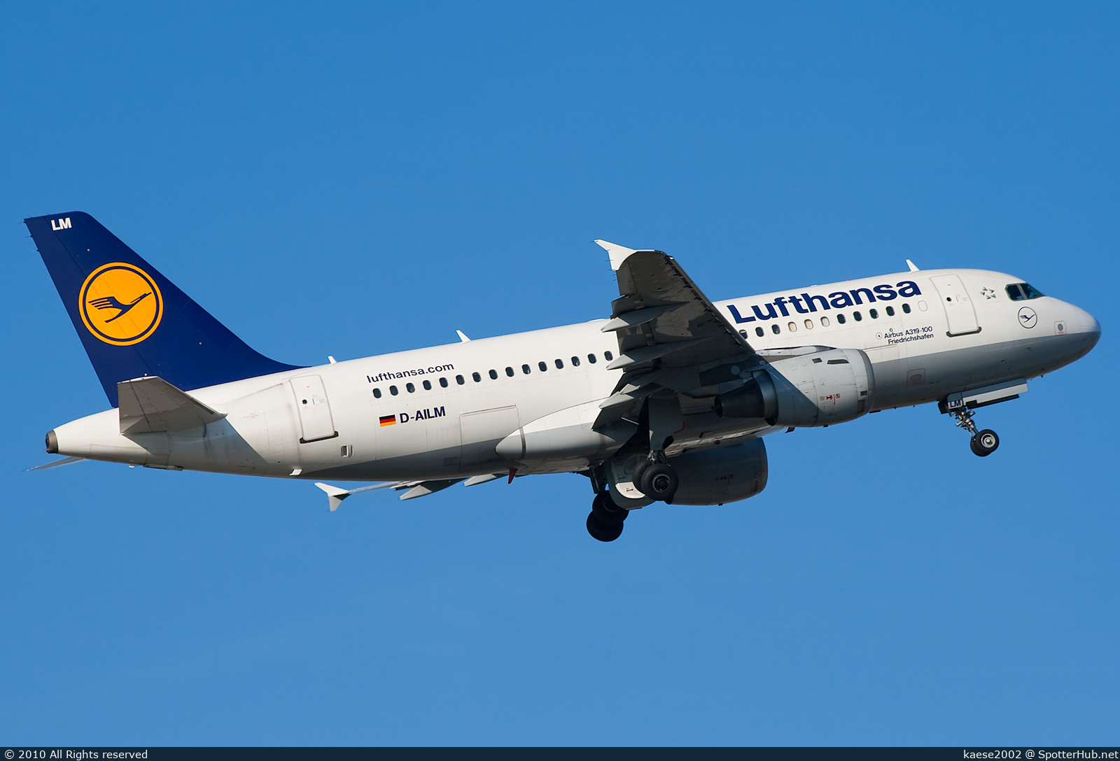Photo of D-AILM - Airbus A319-114 operated by Lufthansa