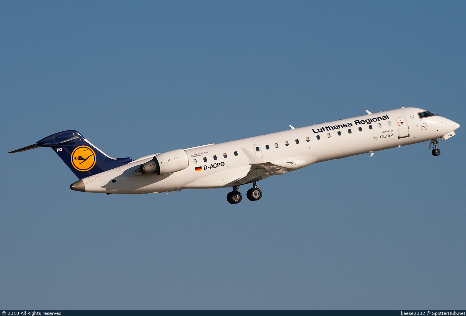 Photo of D-ACPO - Bombardier CRJ-701ER operated by Lufthansa CityLine