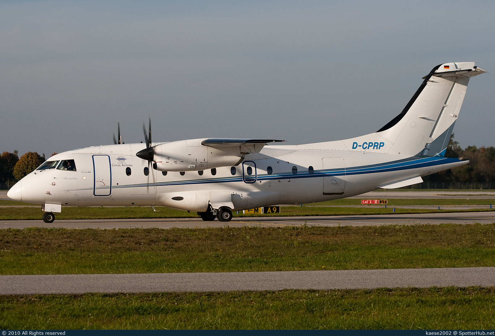 Photo of D-CPRP - Dornier 328-110 operated by Cirrus Airlines