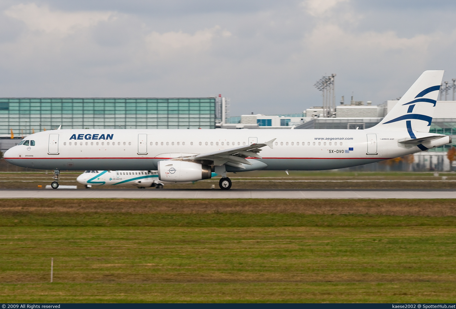 Photo of SX-DVO - Airbus A321-231 operated by Aegean Airlines