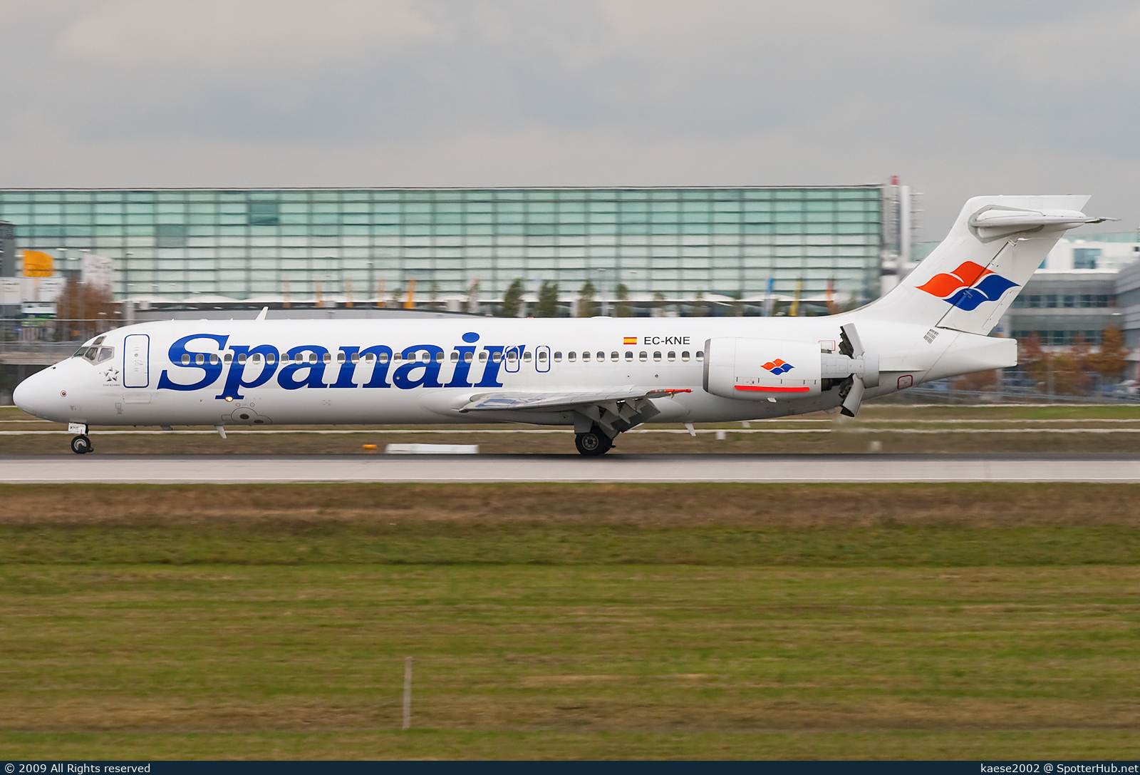 Photo of EC-KNE - Boeing 717-23S operated by Spanair
