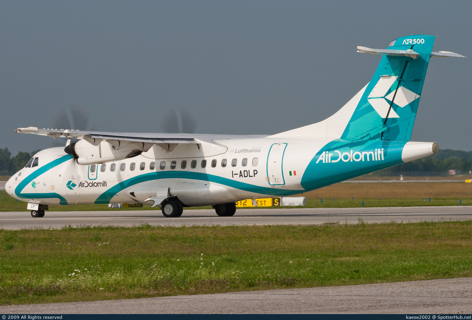 Photo of I-ADLP - ATR 42-500 operated by Air Dolomiti