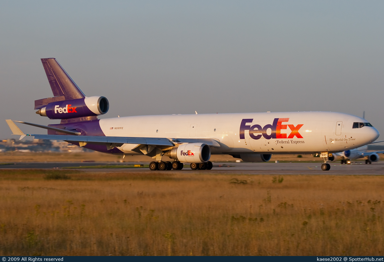 Photo of N591FE - McDonnell Douglas MD-11(F) operated by FedEx