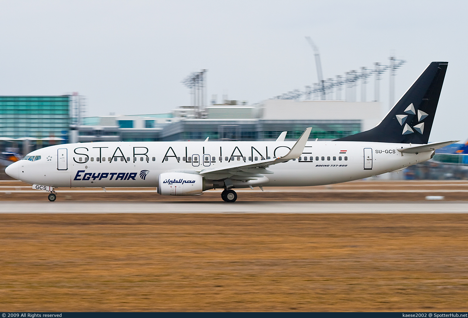 Photo of SU-GCS - Boeing 737-866 operated by Egyptair
