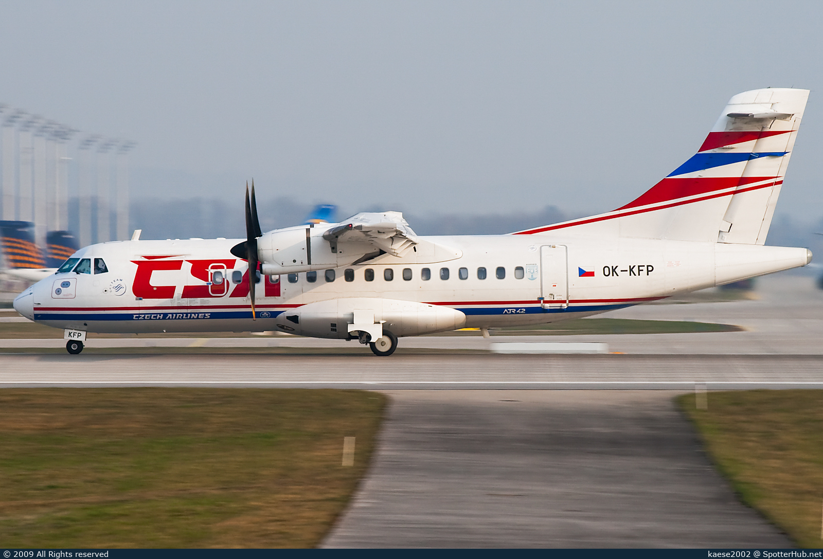 Photo of OK-KFP - ATR 42-500 operated by CSA Czech Airlines