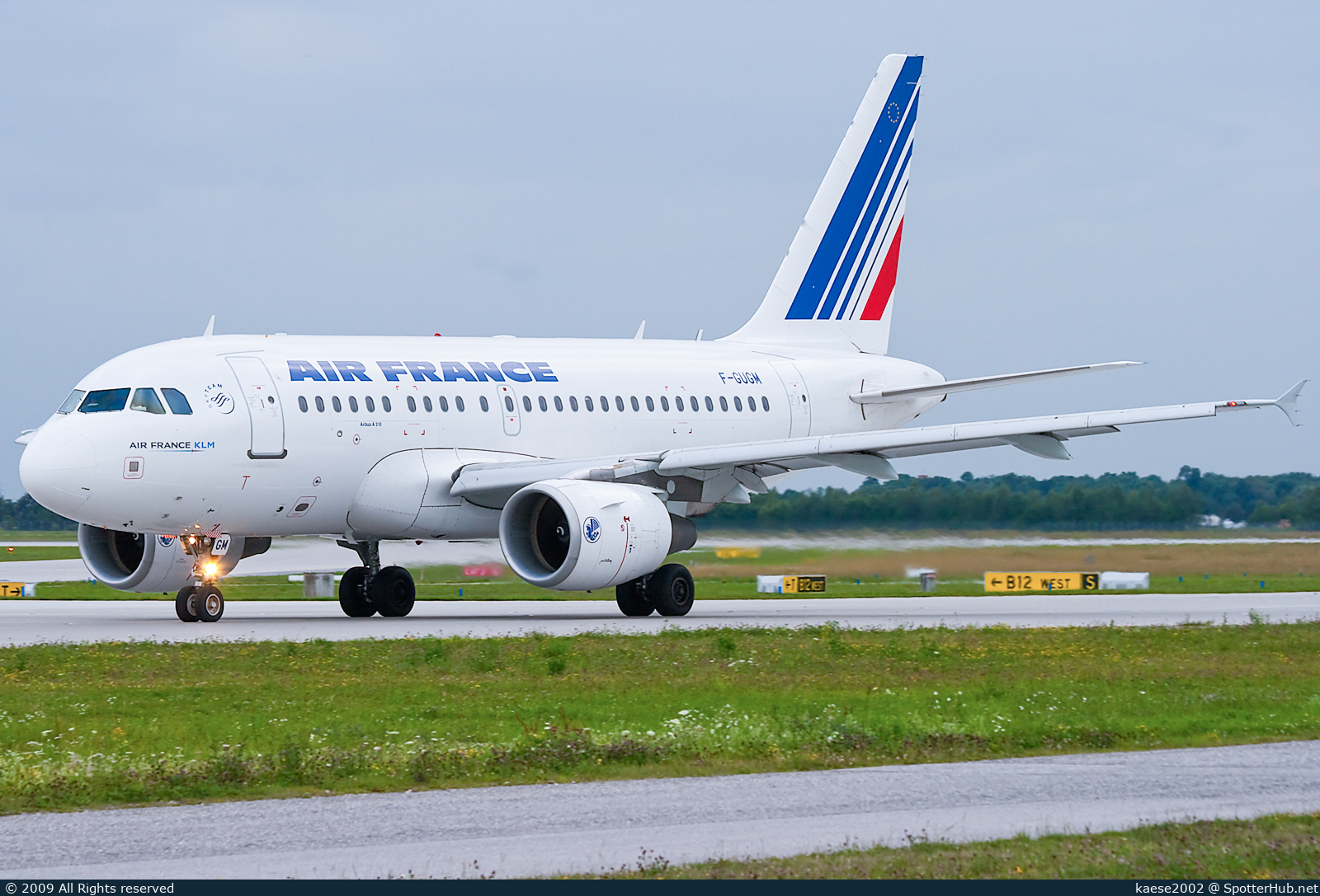 Photo of F-GUGM - Airbus A318-111 operated by Air France