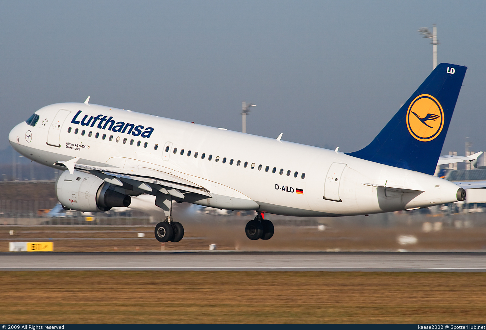 Photo of D-AILD - Airbus A319-114 operated by Lufthansa