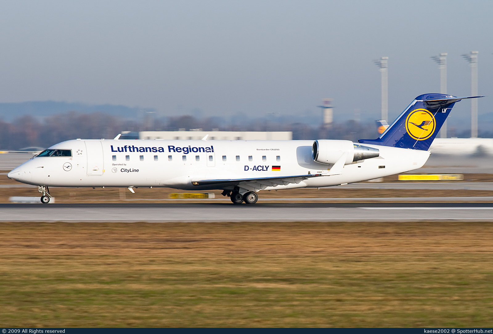 Photo of D-ACLY - Bombardier CRJ-200LR operated by Lufthansa CityLine