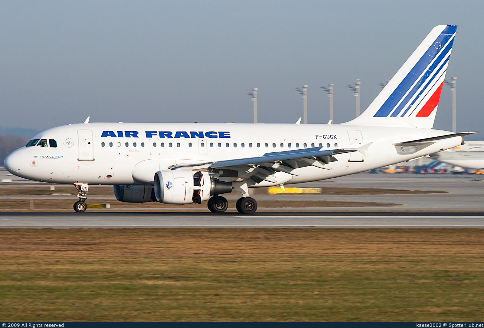 Photo of F-GUGK - Airbus A318-111 operated by Air France