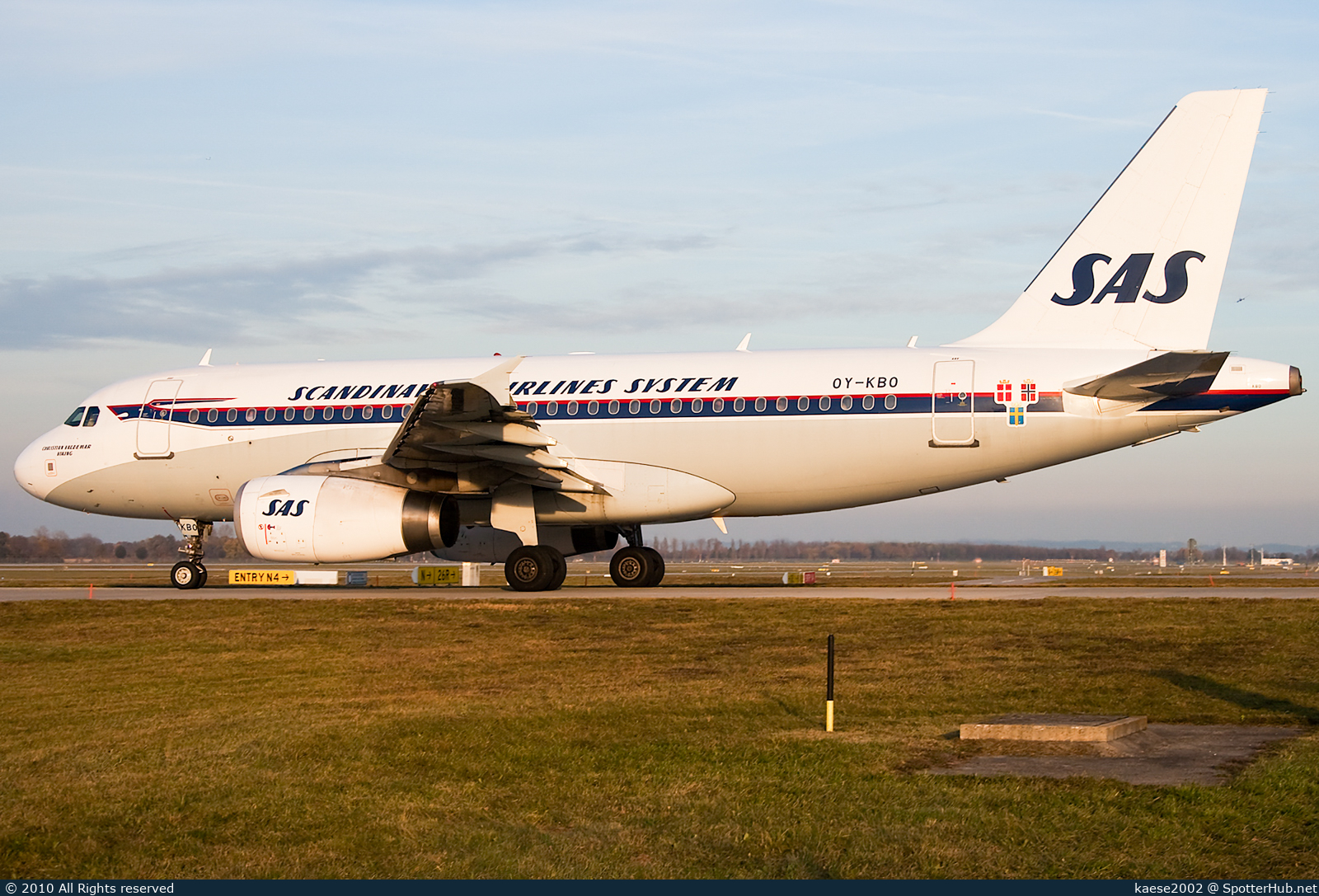 Photo of OY-KBO - Airbus A319-132 operated by SAS Scandinavian Airlines