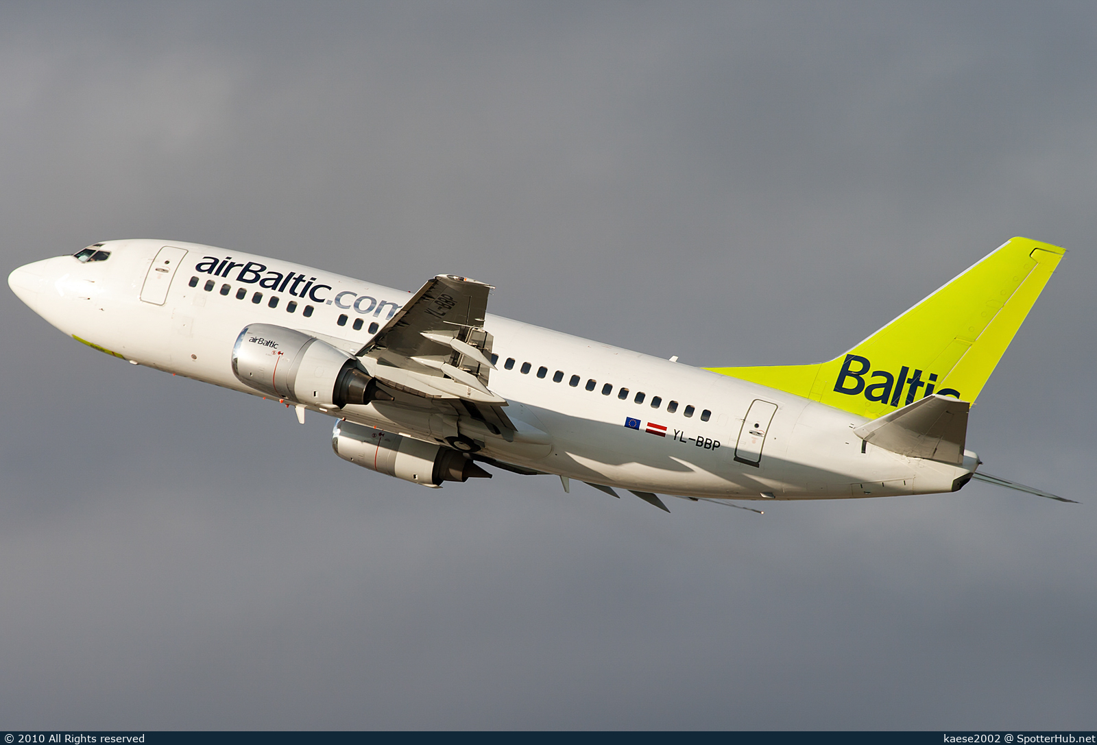Photo of YL-BBP - Boeing 737-522 operated by airBaltic