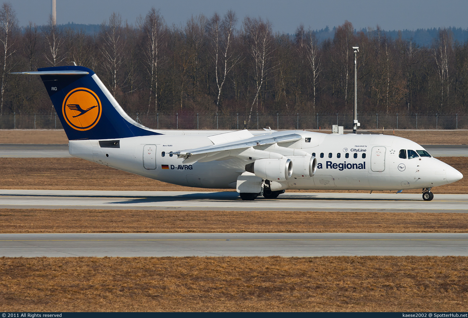 Photo of D-AVRG - British Aerospace Avro RJ85 operated by Lufthansa CityLine