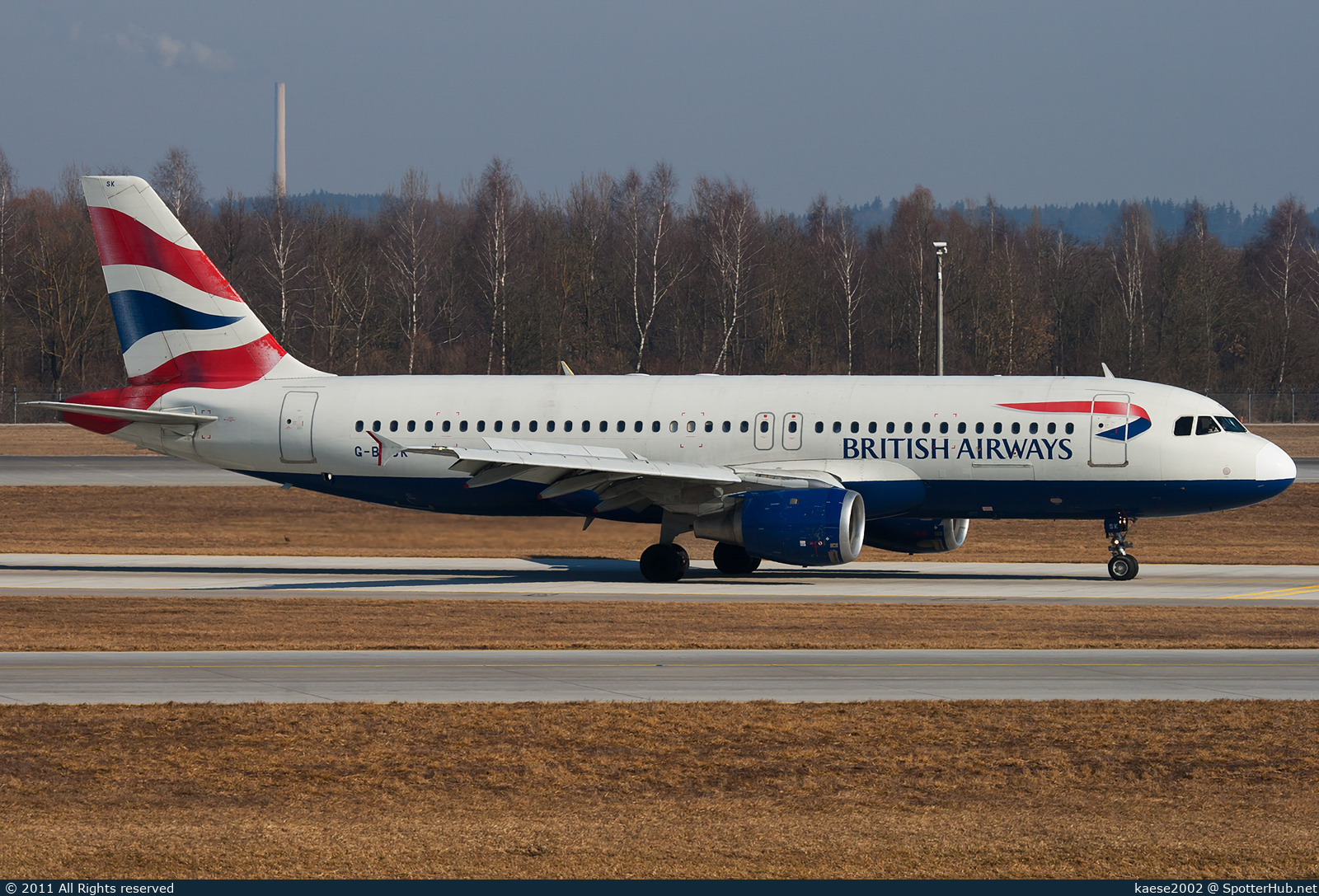 Photo of G-BUSK - Airbus A320-211 operated by British Airways