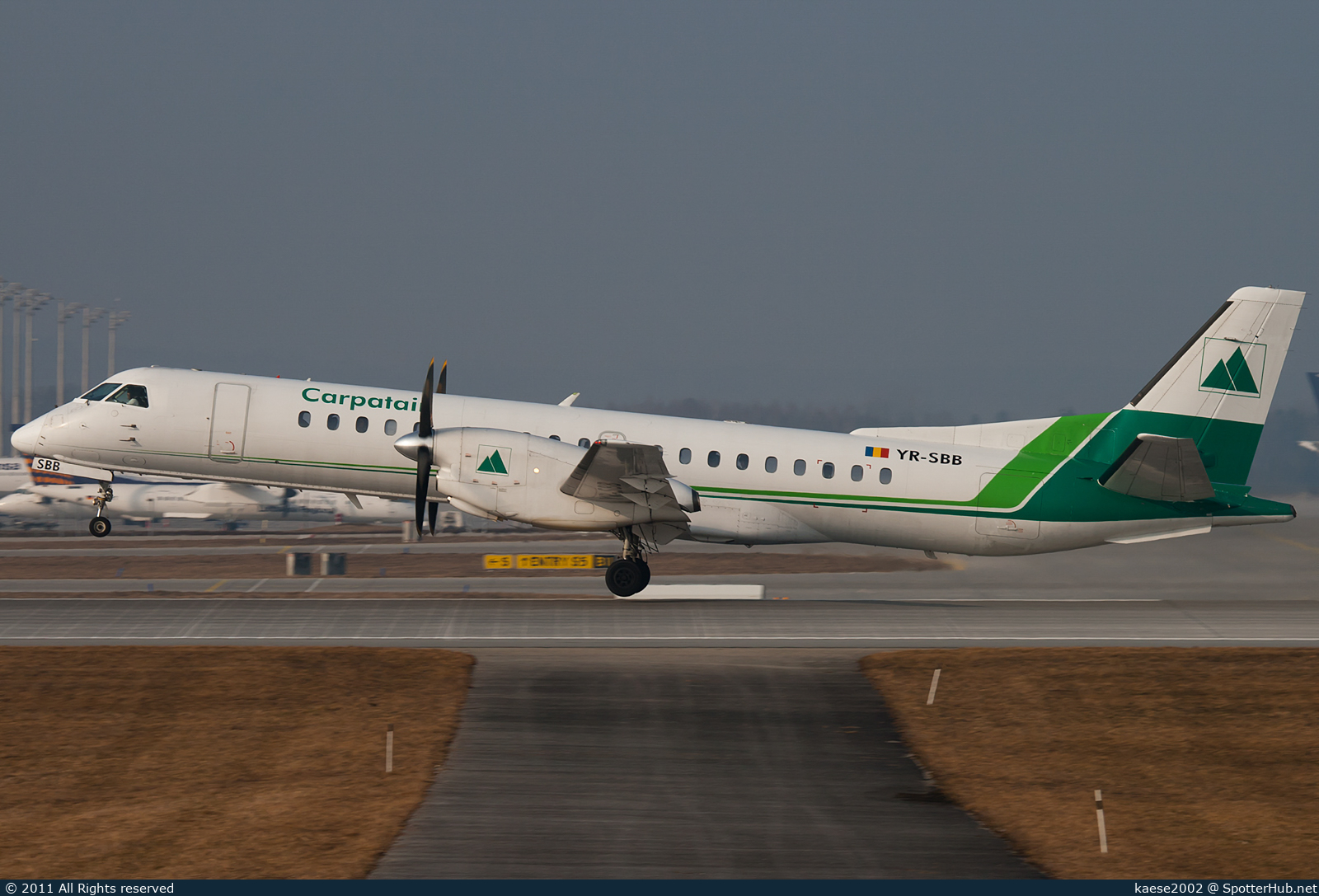 Photo of YR-SBB - Saab 2000 operated by Carpatair