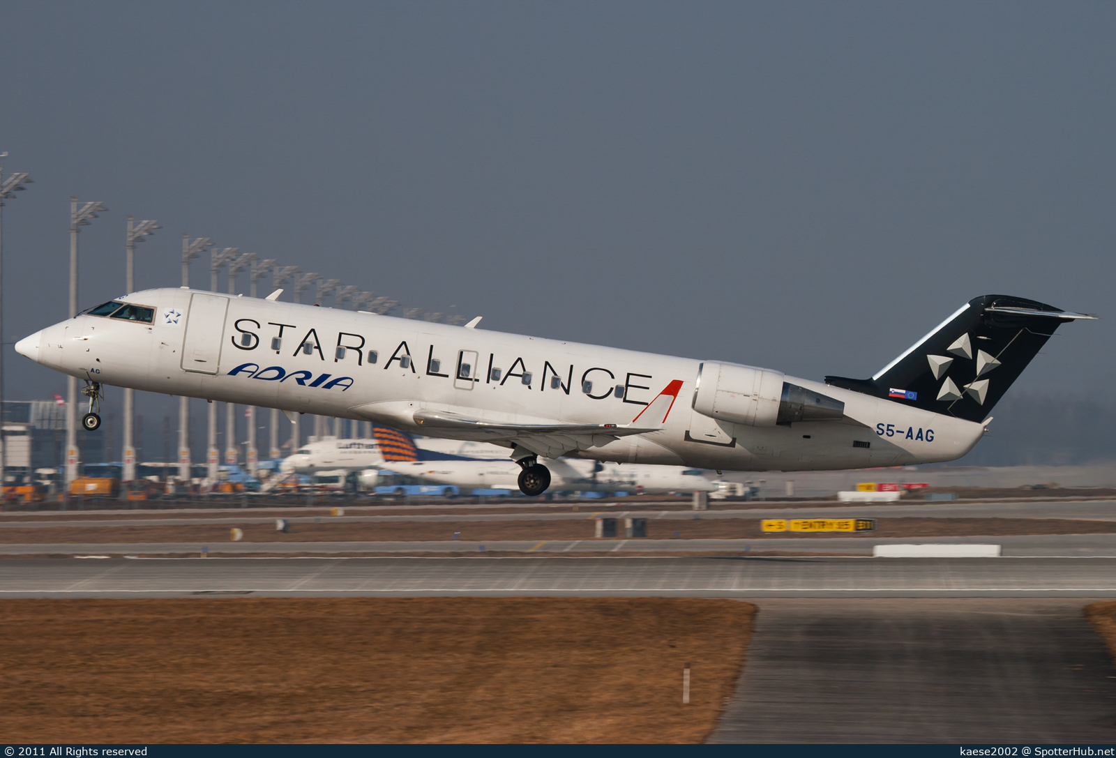 Photo of S5-AAG - Bombardier CRJ-200LR operated by Adria Airways