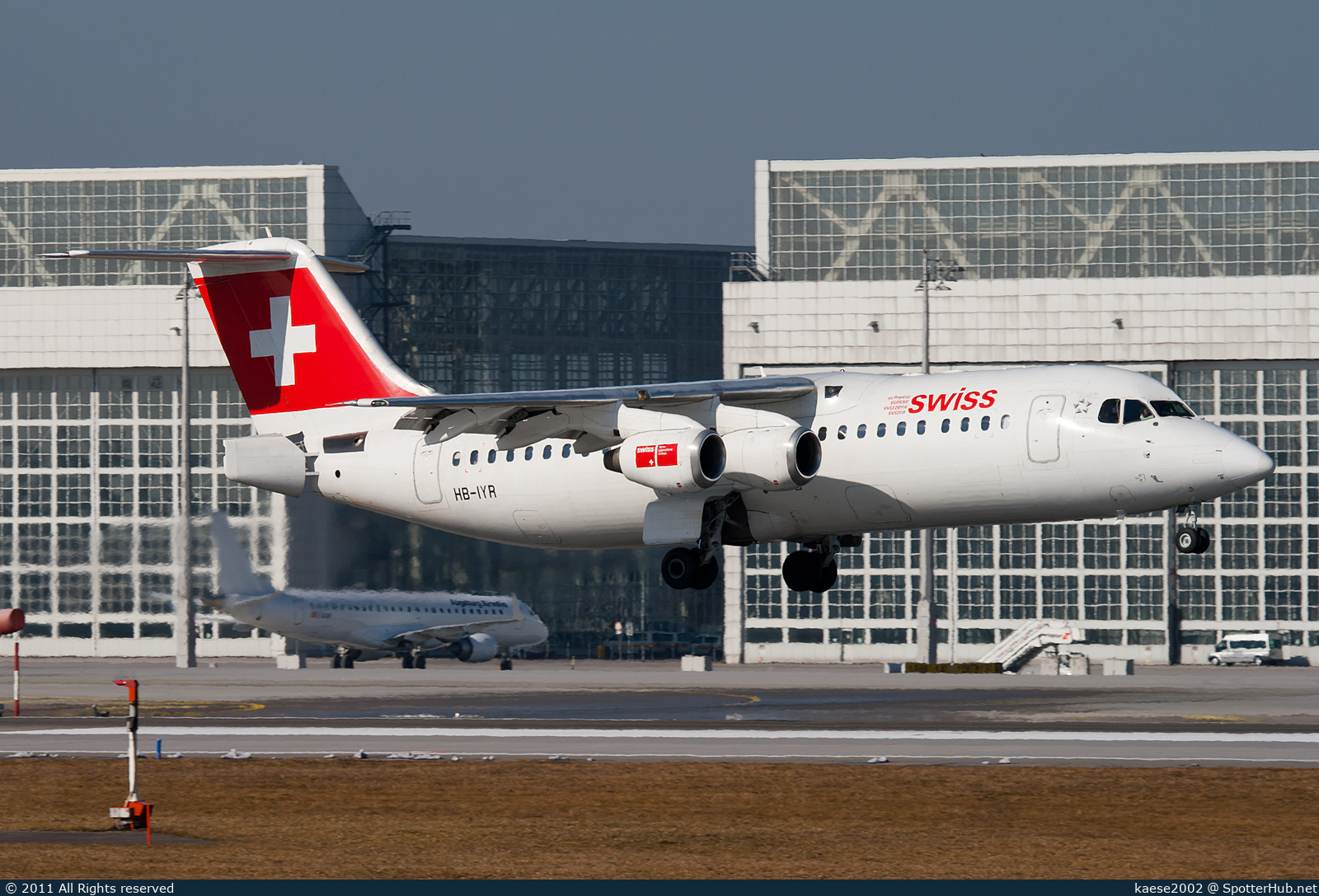 Photo of HB-IXR - British Aerospace Avro RJ100 operated by Swiss International Air Lines